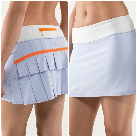 Lululemon Run: Pace Setter Skirt 
Cool Breeze / Nimbus - Picture 1 of 13